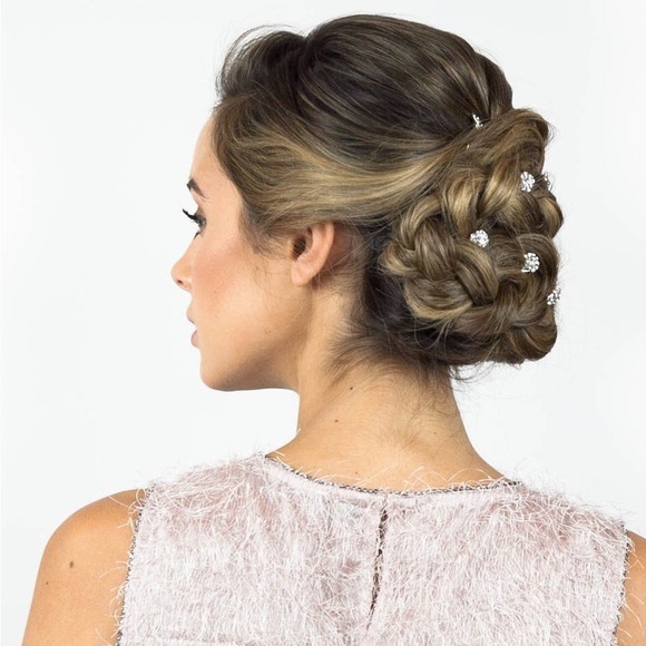 Mini Crystal Cluster Hair Stick
6 Pc Set - Soho Style - Picture 3 of 7